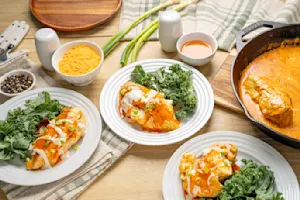 Easy Stuffed Buffalo Chicken