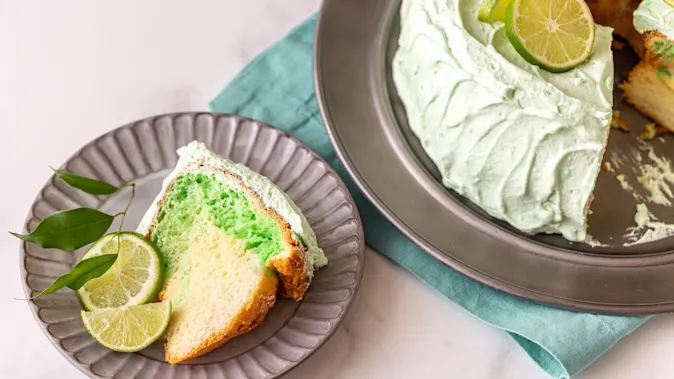 Green Angel Cake