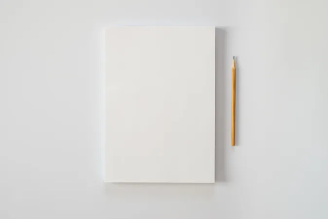 What did the paper say to the pencil? image
