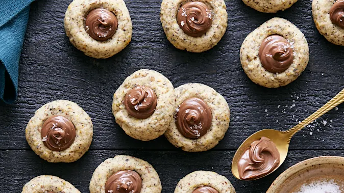 Fall Thumbprint Cookies 1