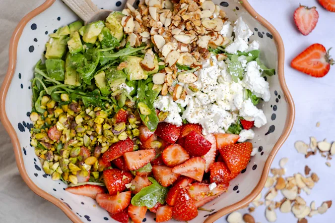 Strawberry Crunch Salad