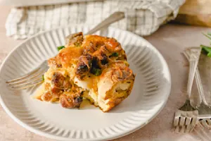 English Breakfast Casserole