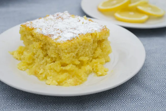 Lemon Pudding Cake 4