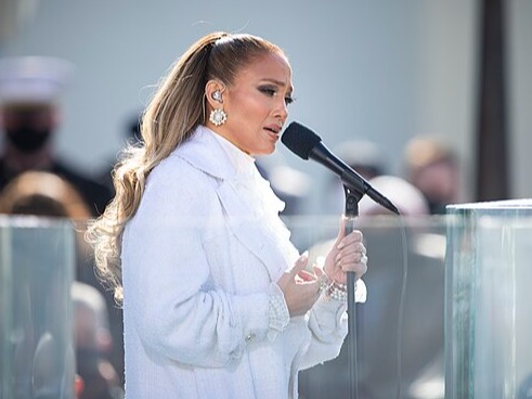 210120-D-WD757-1975 - Jennifer Lopez at the US Capitol (50860511978)