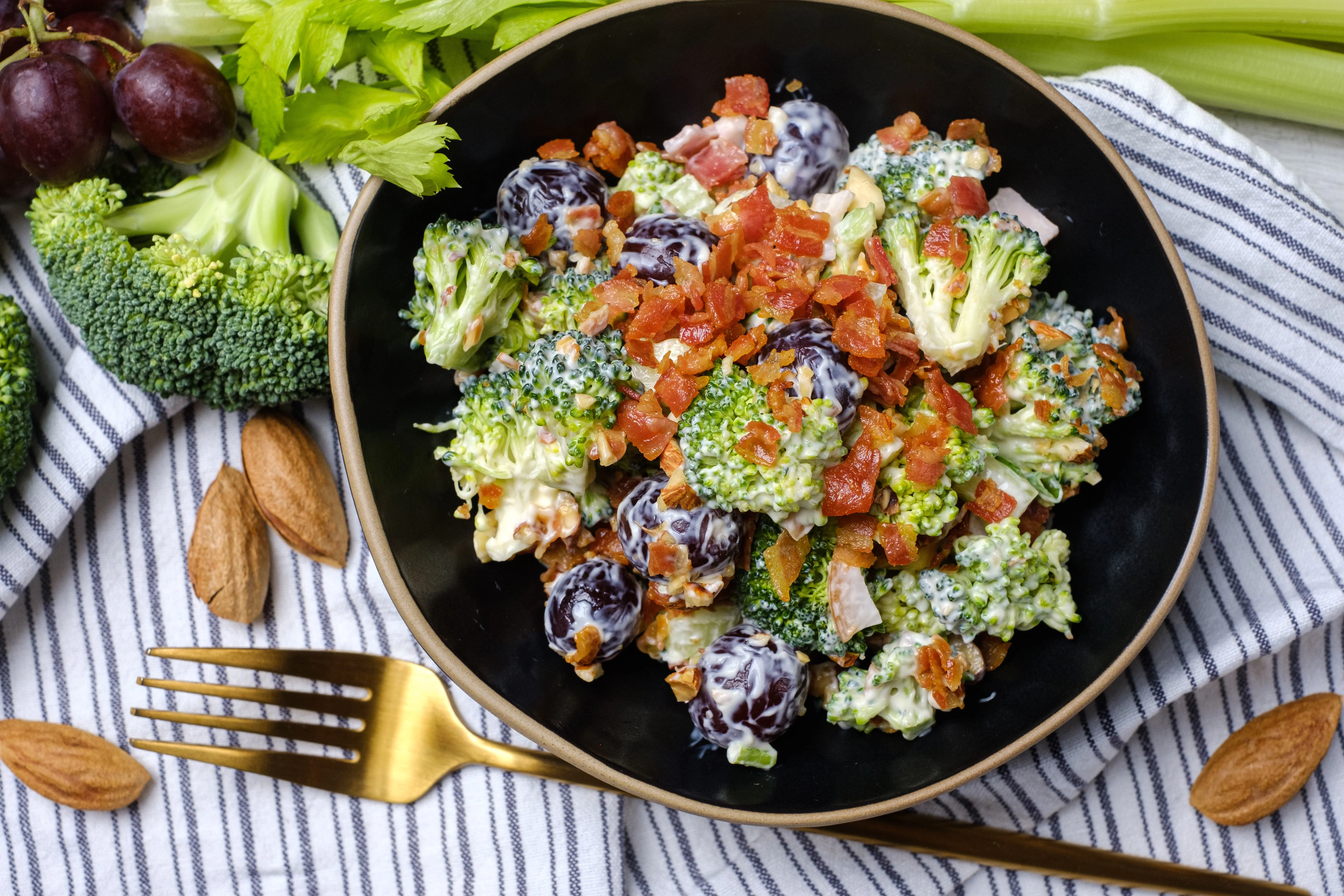 Mae's Broccoli & Grape Salad | Recipes Direct