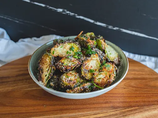 Parmesan Roasted Brussels Sprouts (4)