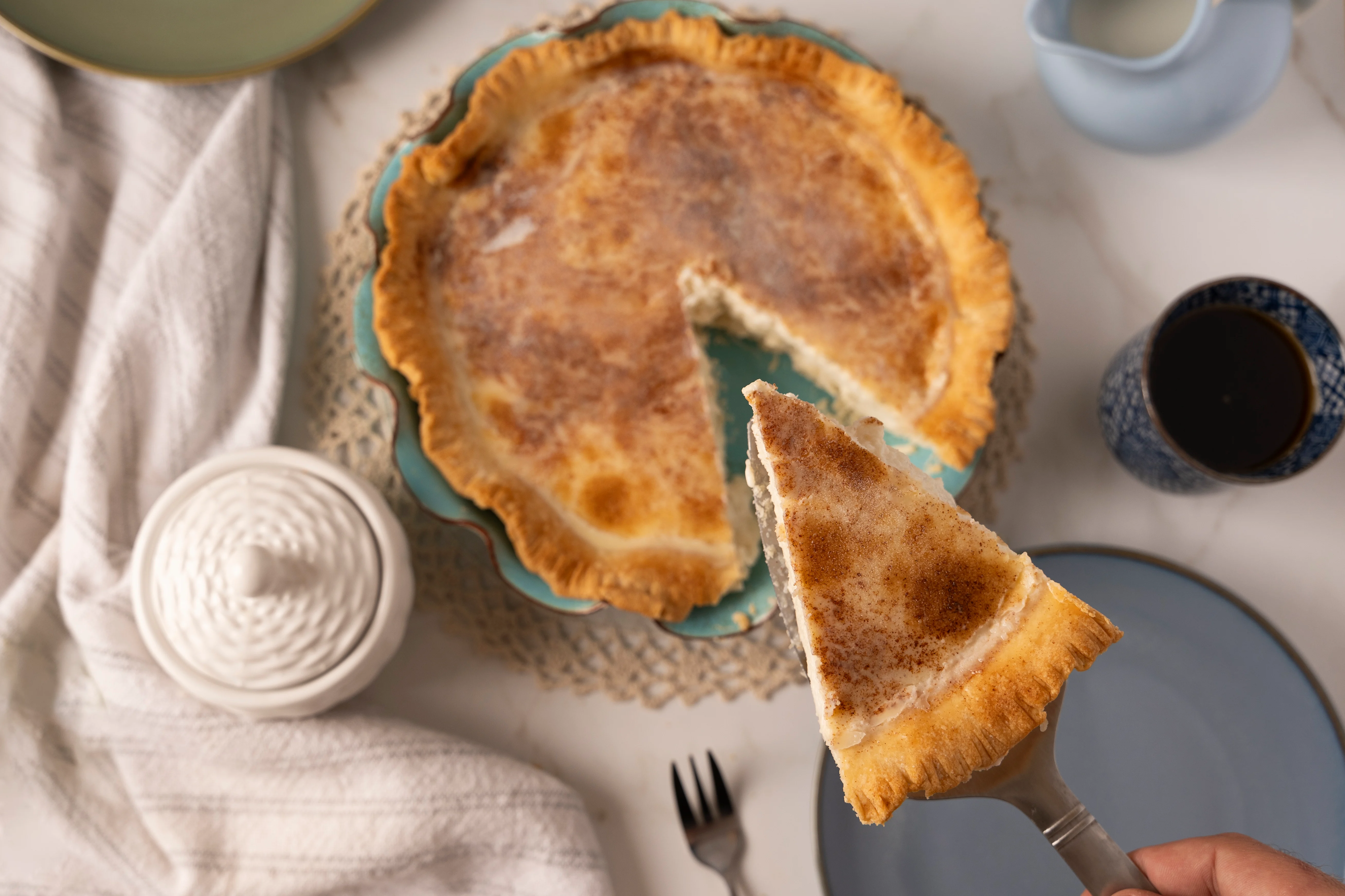 Southern Sugar Cream Pie | Cooking Professionally