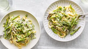 Spring Veggie Alfredo 3