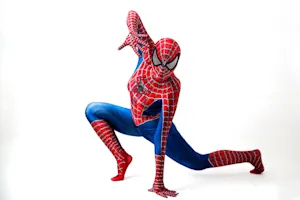 Why did Spider-Man get in trouble with his mom? image