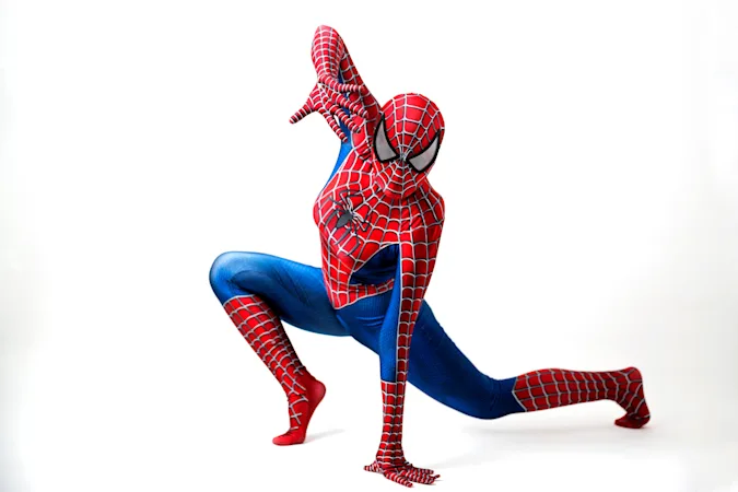 Why did Spider-Man get in trouble with his mom? image