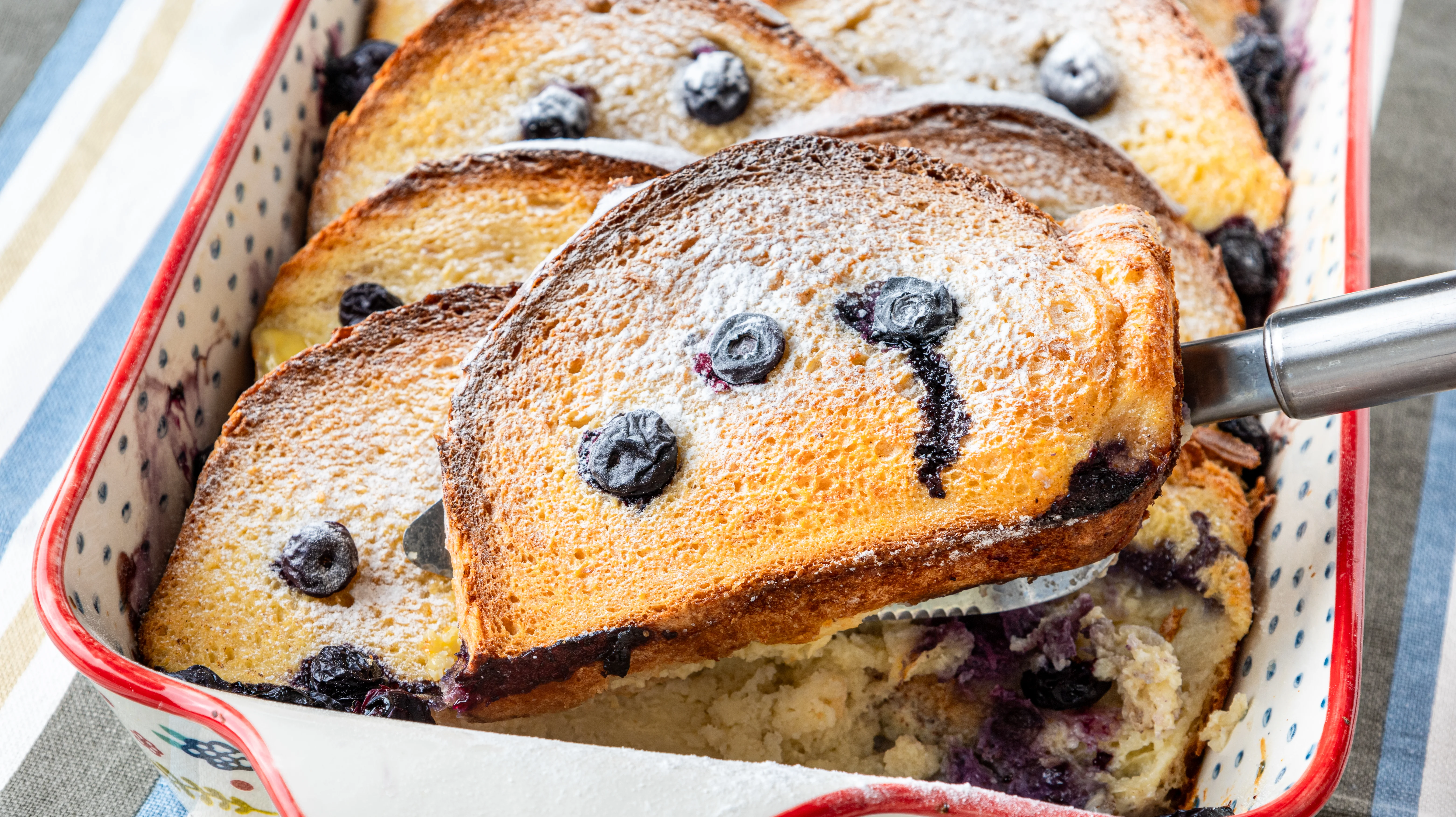 Bountiful Blueberry Toast Bake | Cooking Professionally