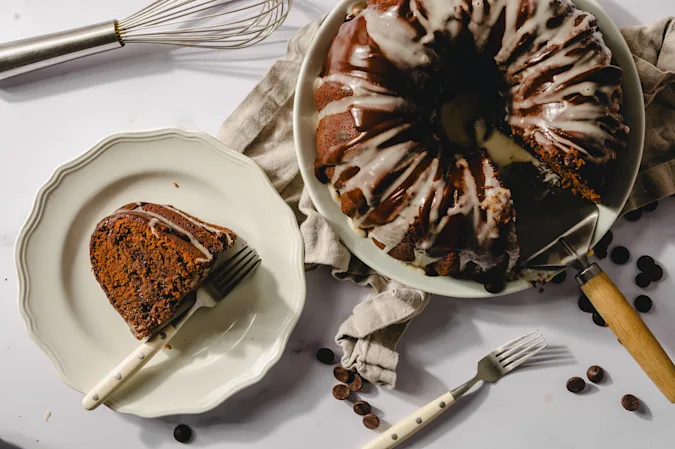 Triple Chocolate Bundt