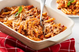 Most Requested Chicken Penne Casserole
