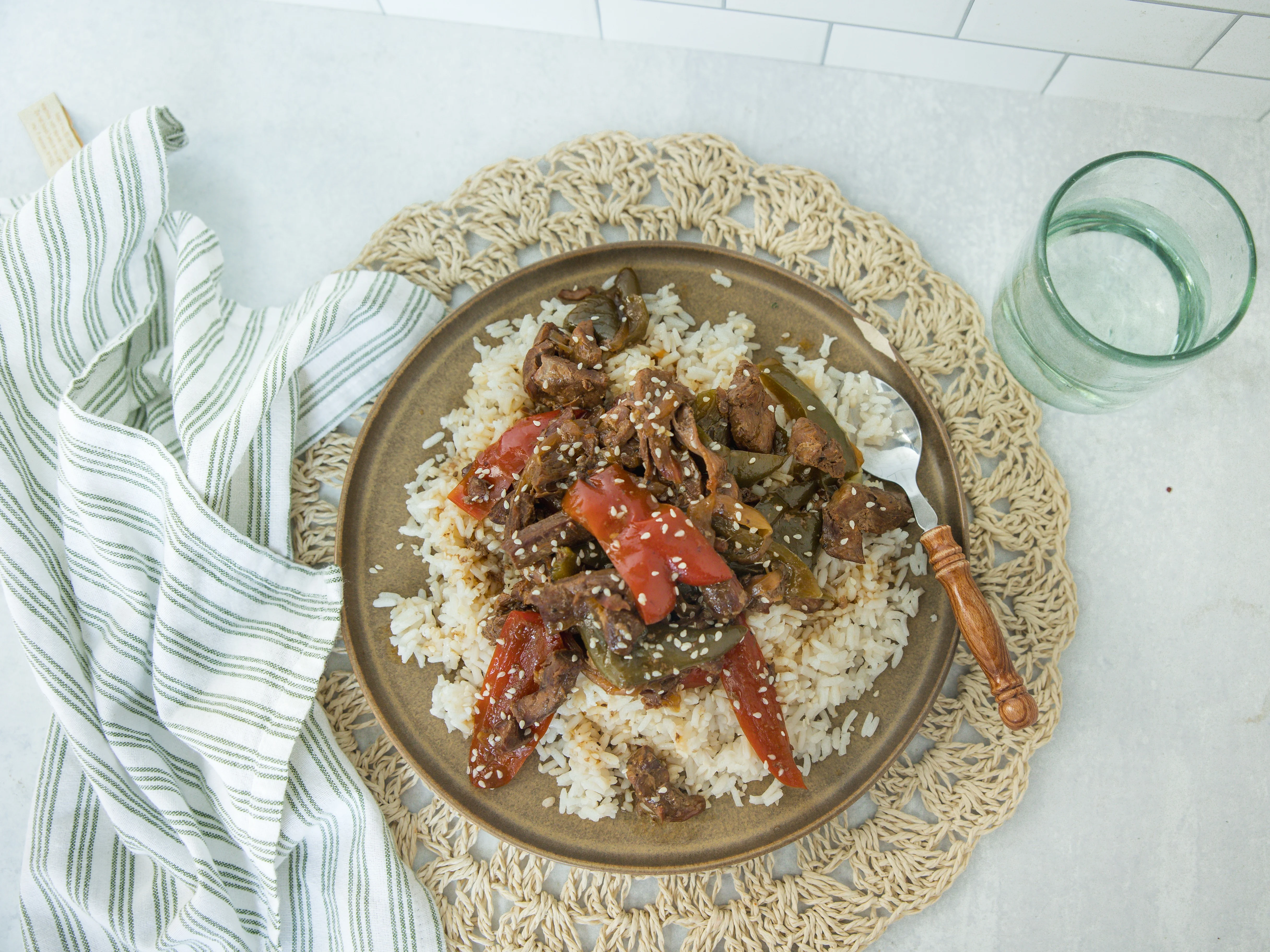 Hits-the-Spot Pepper Steak | Big Recipe