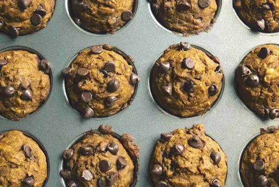 Pumpkin Chocolate Chip Muffins image
