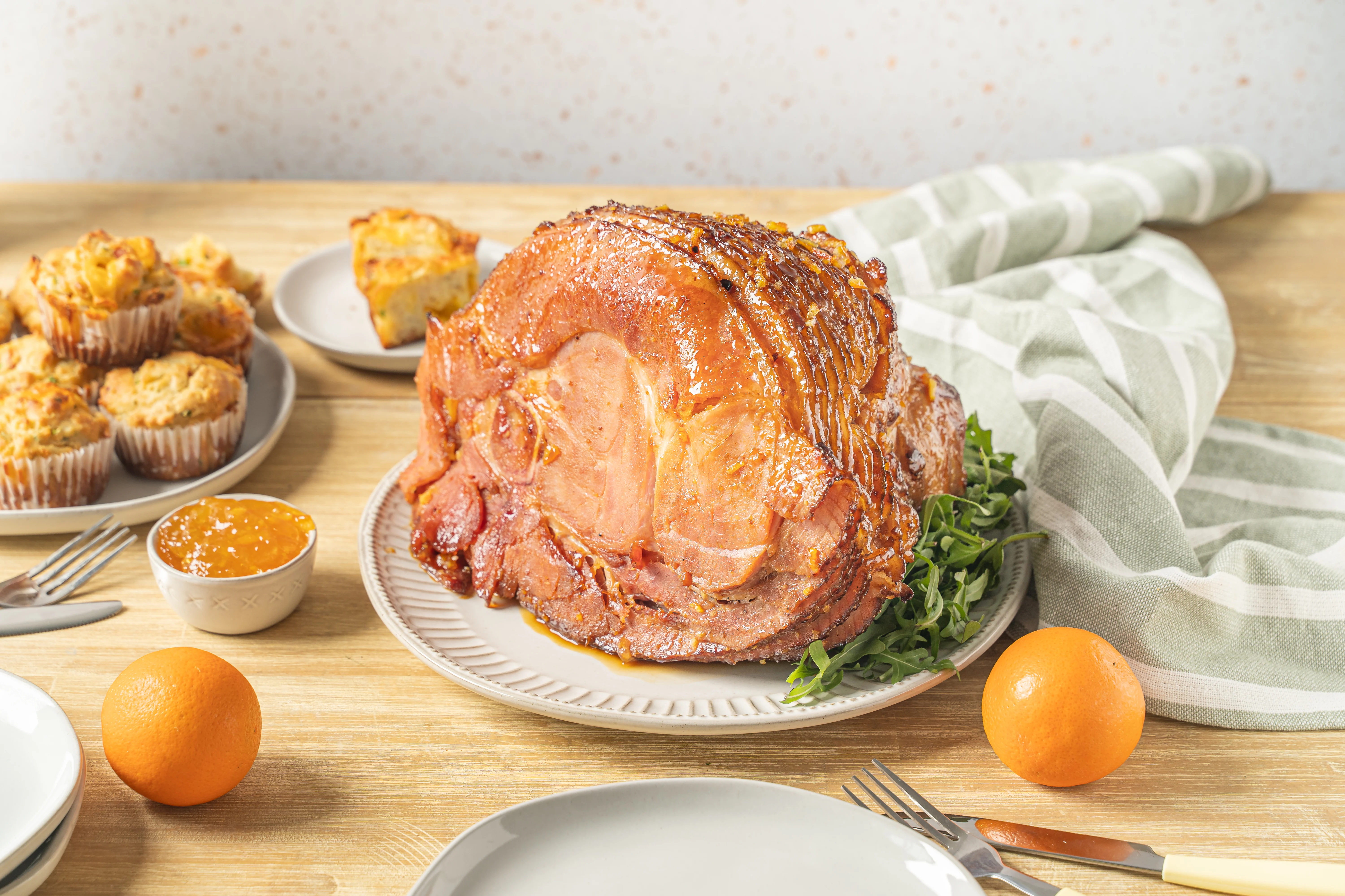 Sweet & Juicy Baked Ham | Cooking Professionally