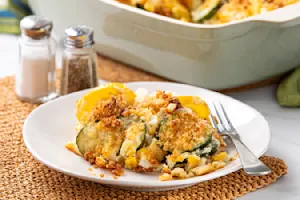 Garden Breadcrumb Casserole