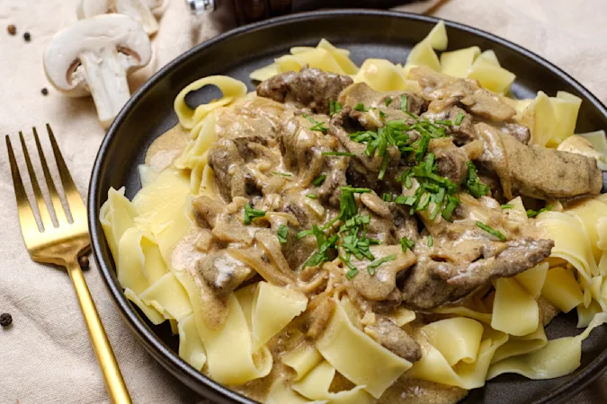Classic Beef Stroganoff 1