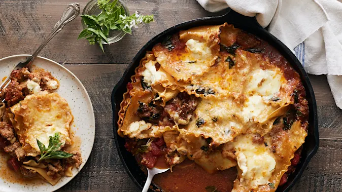 Sausage Lasagna Bake