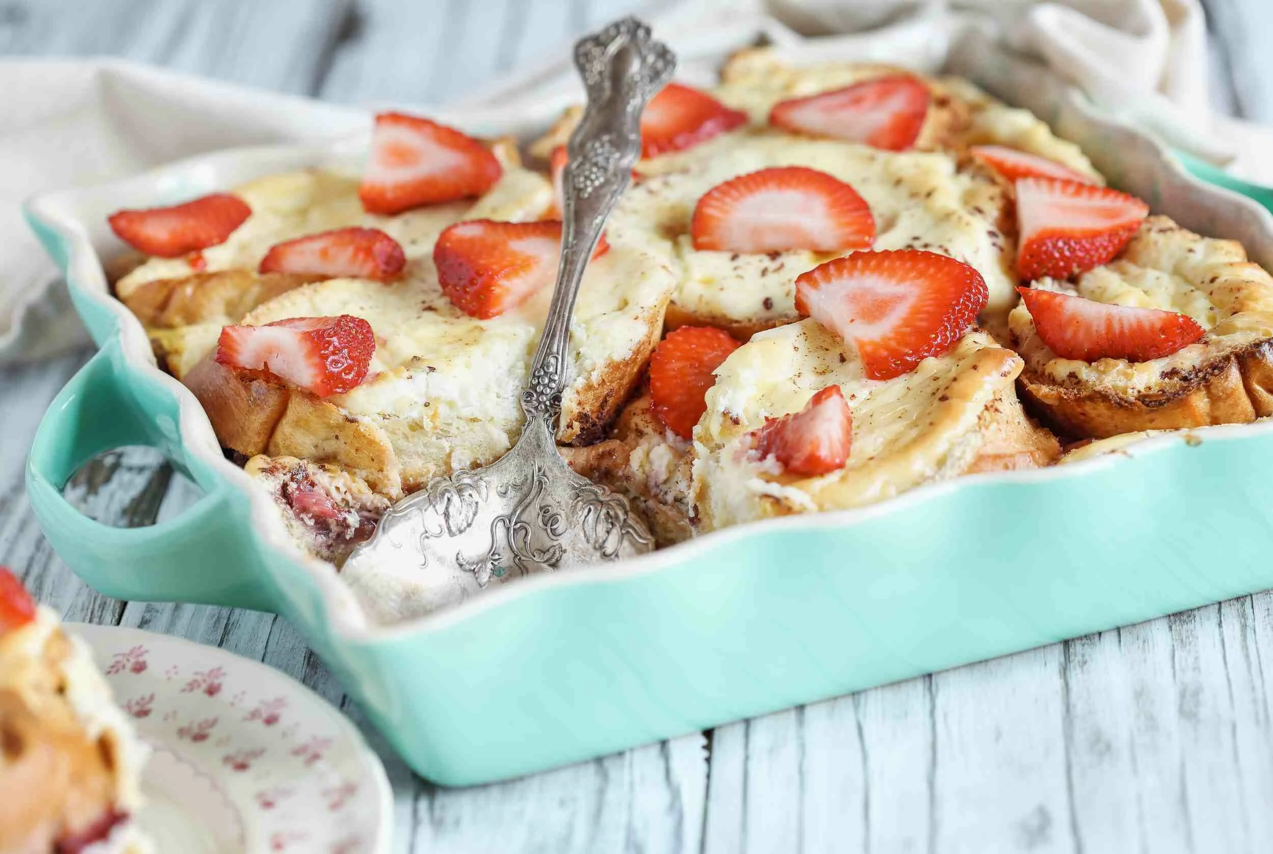 Strawberry Cheesecake French Toast Casserole | Recipe Saver