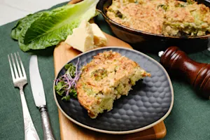 Savory Oatmeal Bake