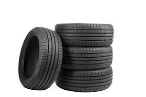Why was the tire self-conscious? image
