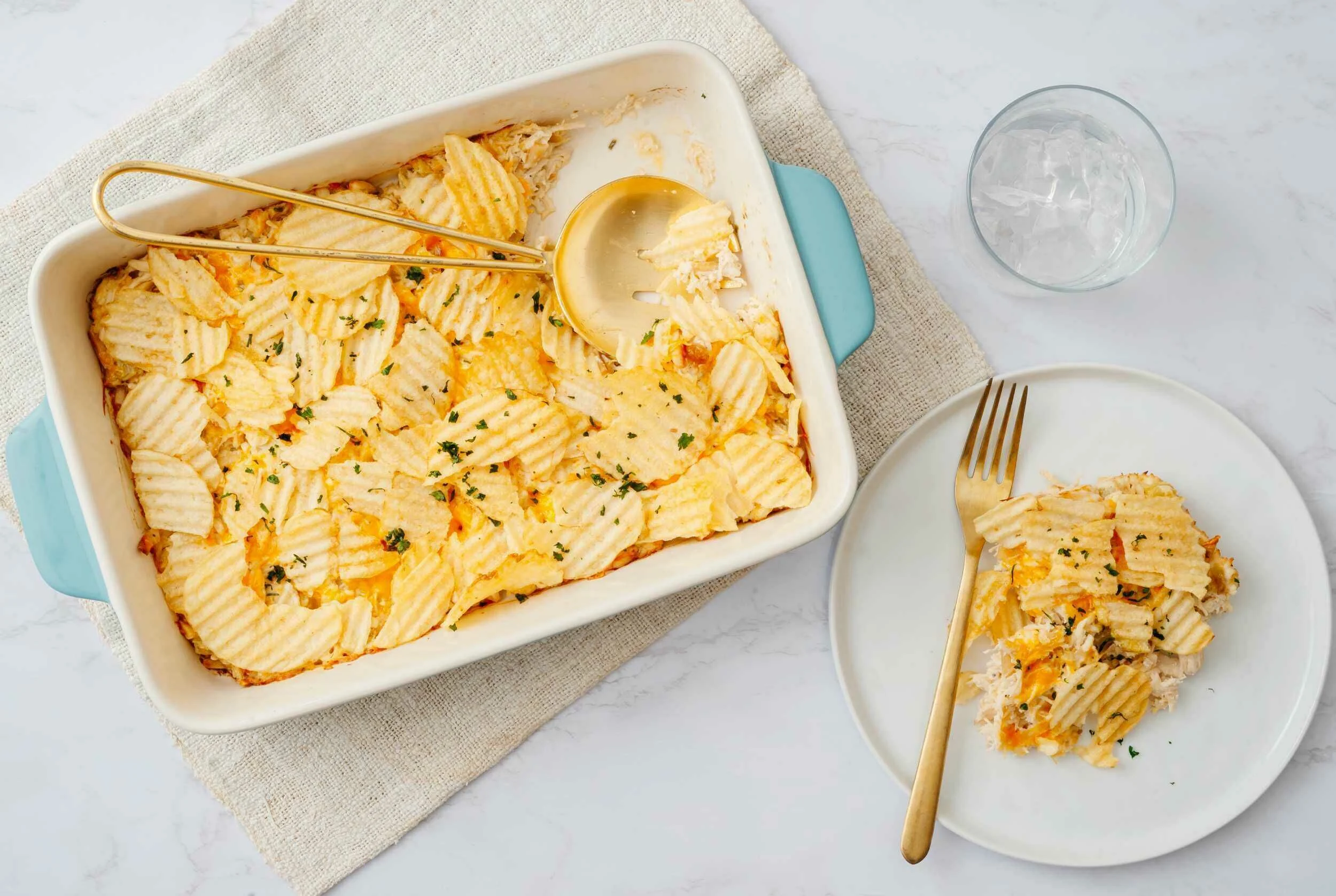 Hot Chicken Salad Casserole | Mama's Cooking