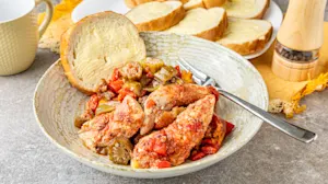 Loaded Chicken Okra Bake 3