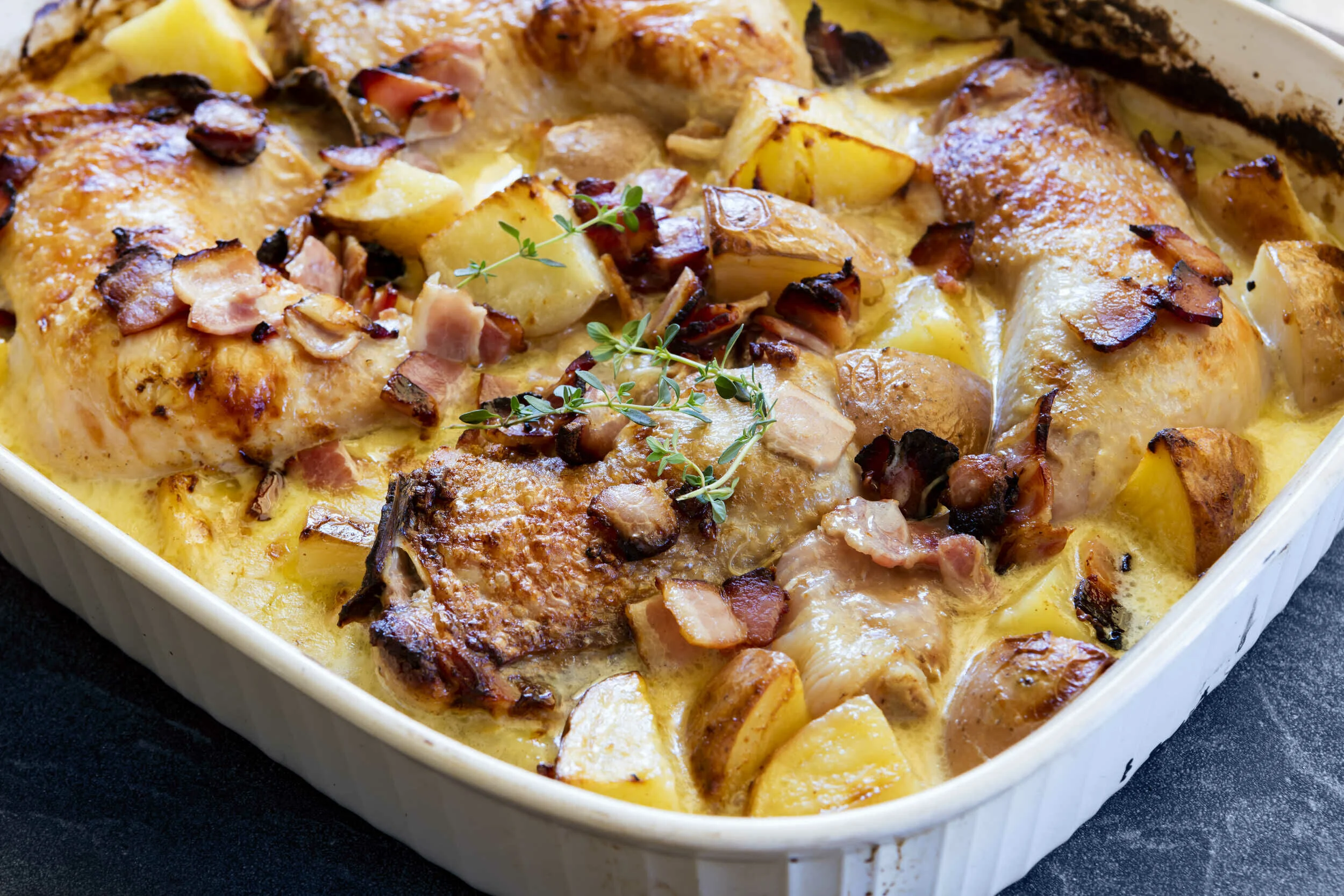 One Pan Bacon Ranch Chicken & Potatoes | Command Cooking