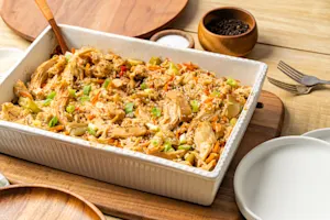 Chicken Fried Rice Casserole-2