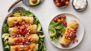 Loaded Chimichanga Bake