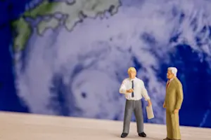 What do weathercasters say when cleaning their kids' rooms? image