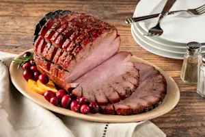 Joy to the World Glazed Ham