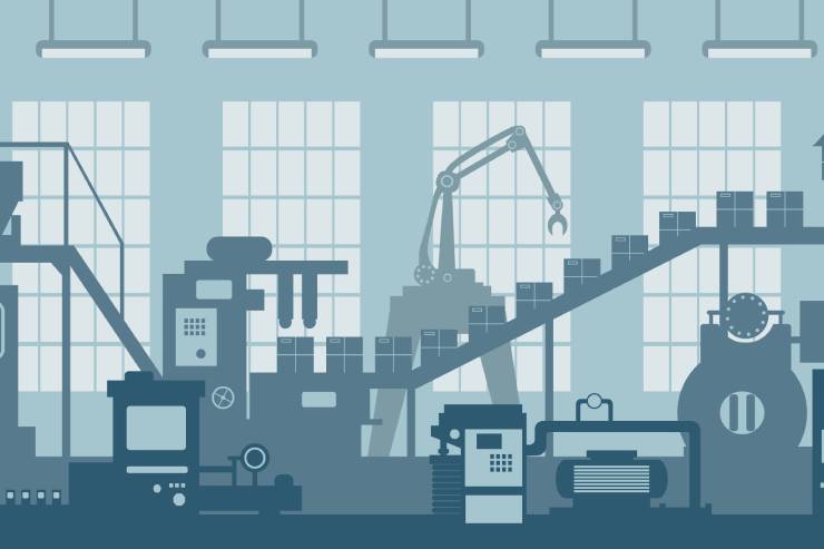  What do you call a factory that only makes decent products? image