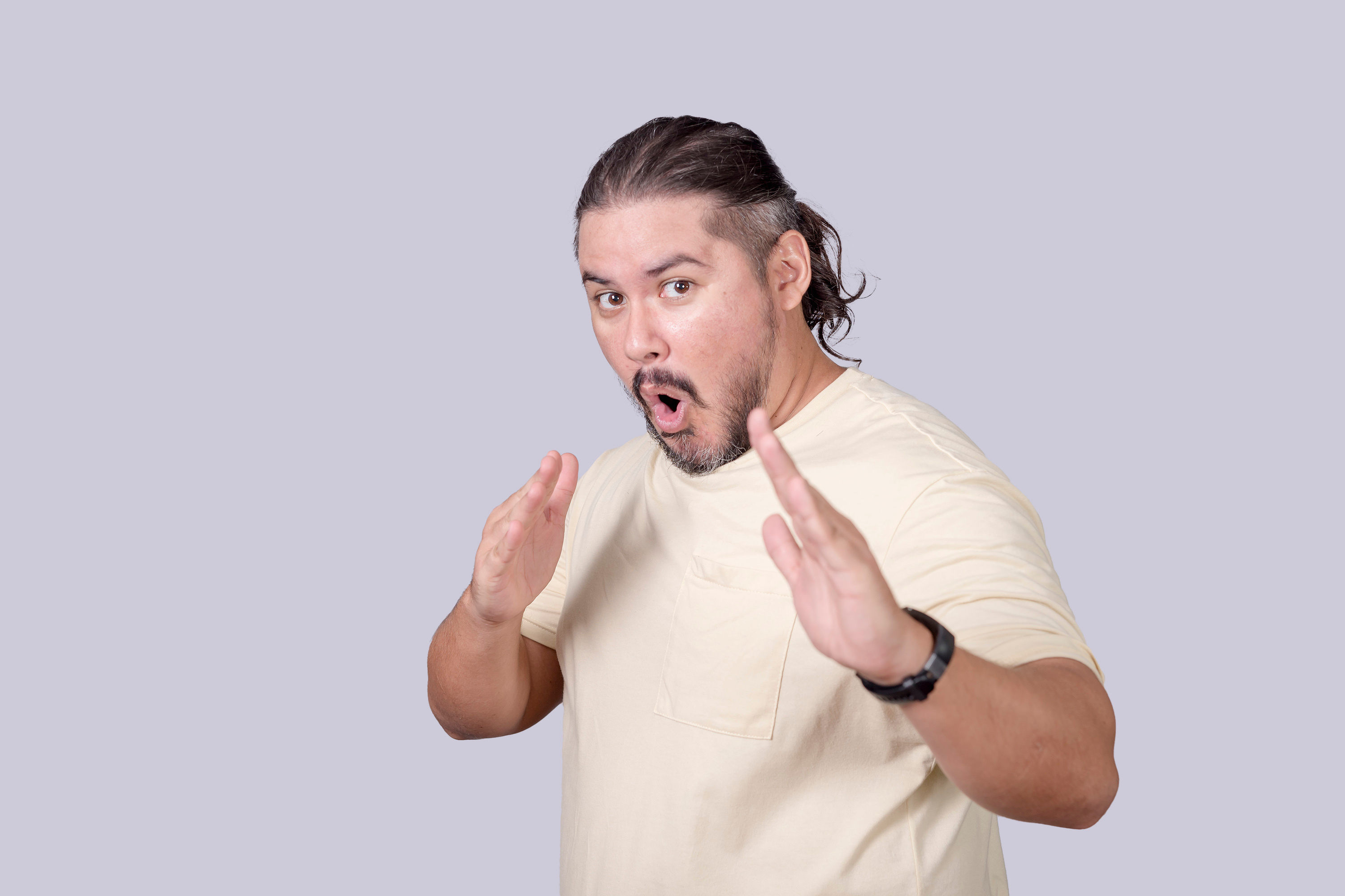 What do you call a martial artist's facial hair? image