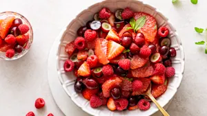 Ruby Red Fruit Salad 1