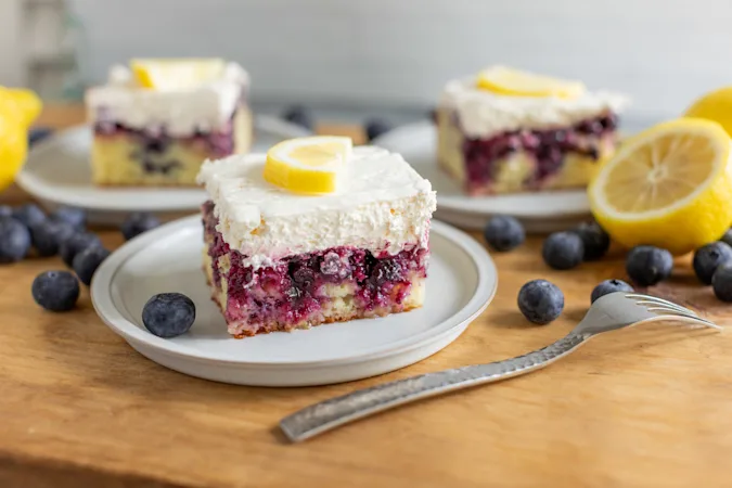 Blueberry Poke Cake-8