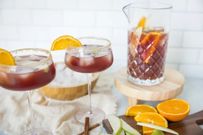 September Cider Sangria
