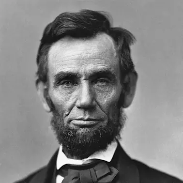 Abraham Lincoln O-77 matte collodion print