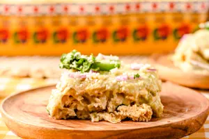 Salsa Verde Chicken Bake
