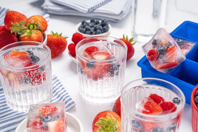Triple Berry Sparklers