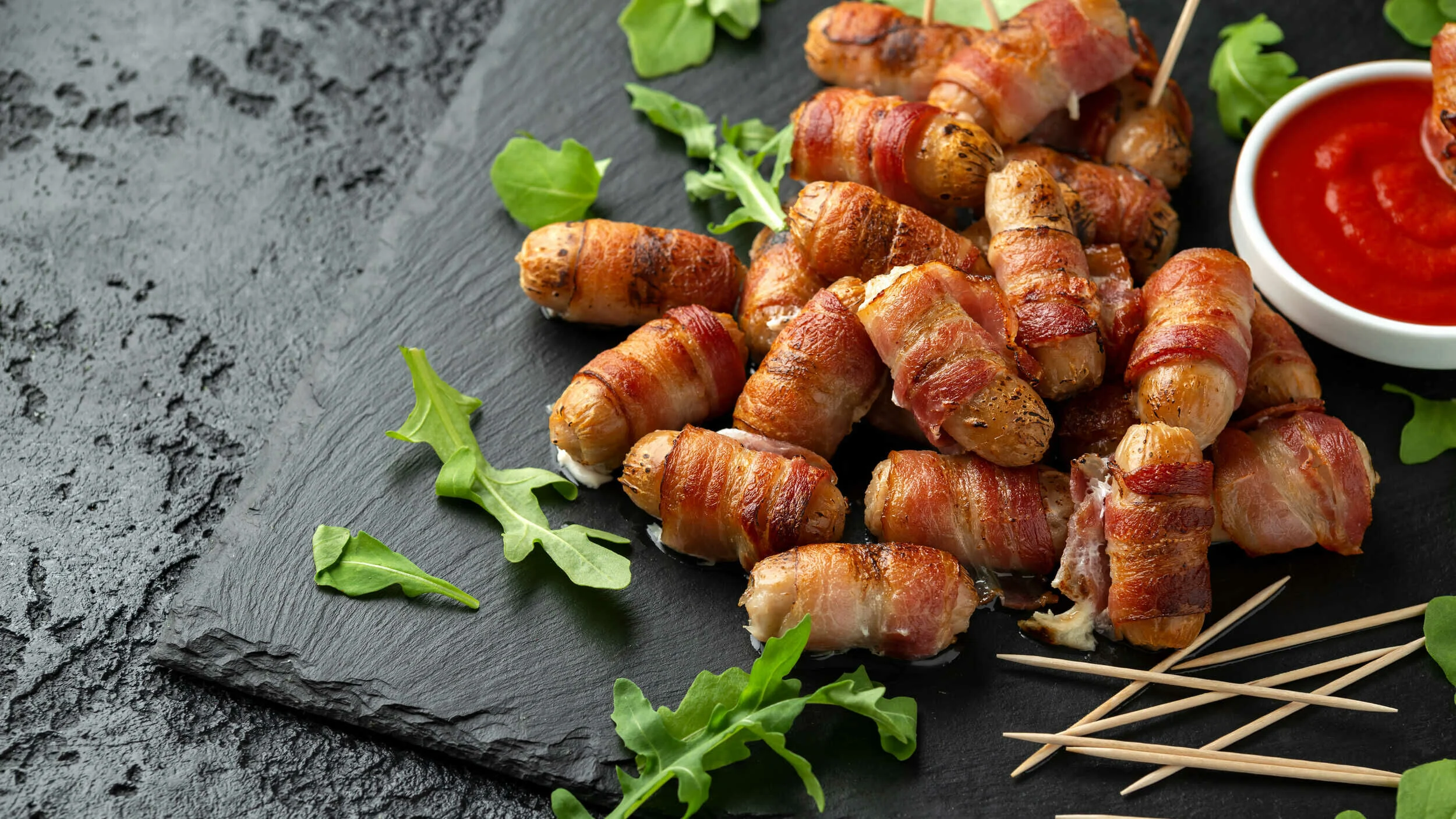 Bacon & Sausage Roll-Ups | Heartland Cooking