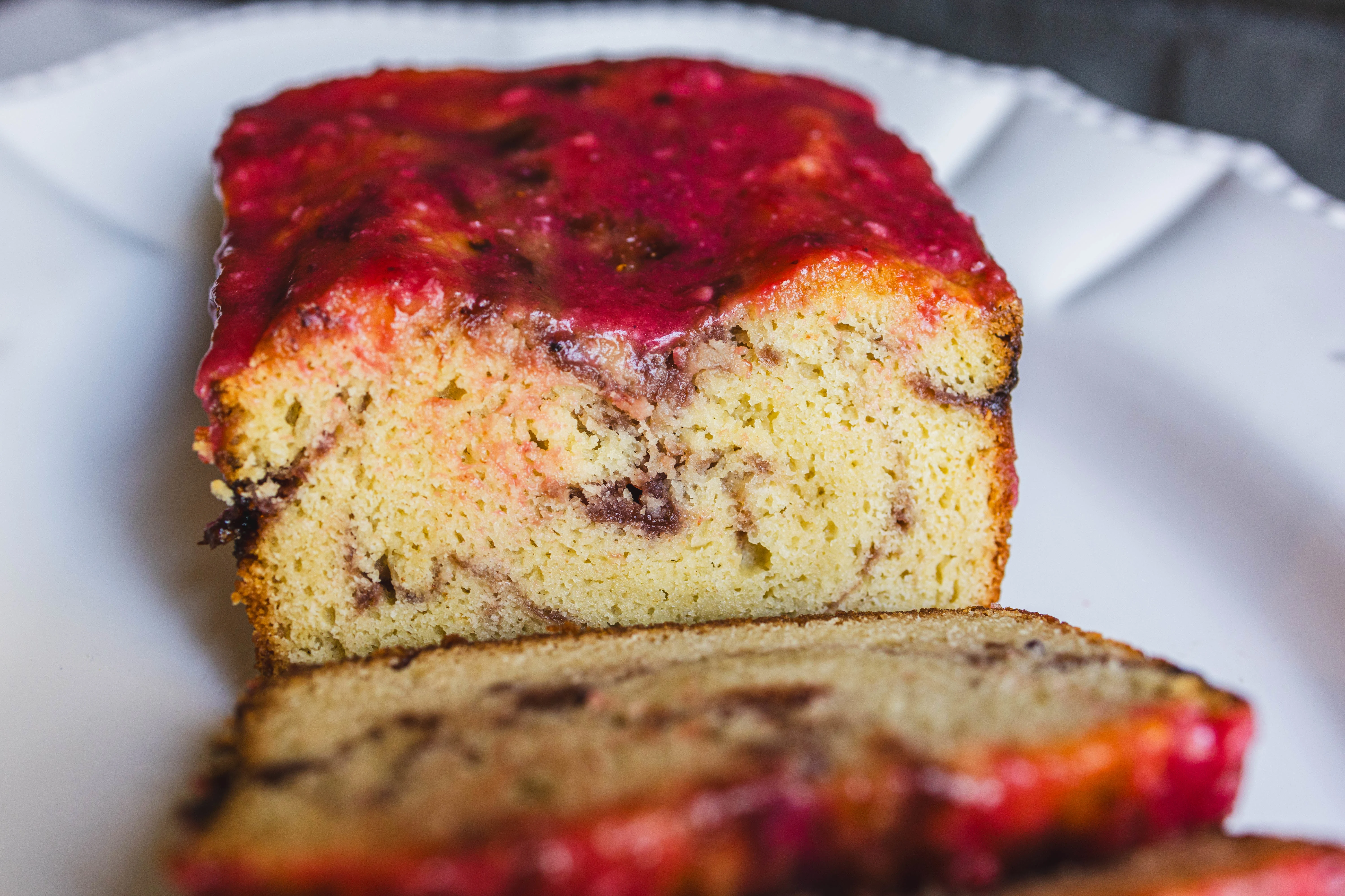 Strawberry Swirl Pound Cake | Cooking Professionally