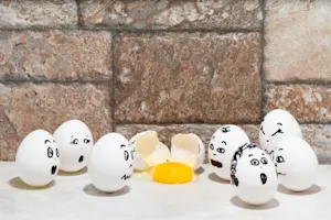 What happened when Humpty Dumpty was the last one to finish the race? image