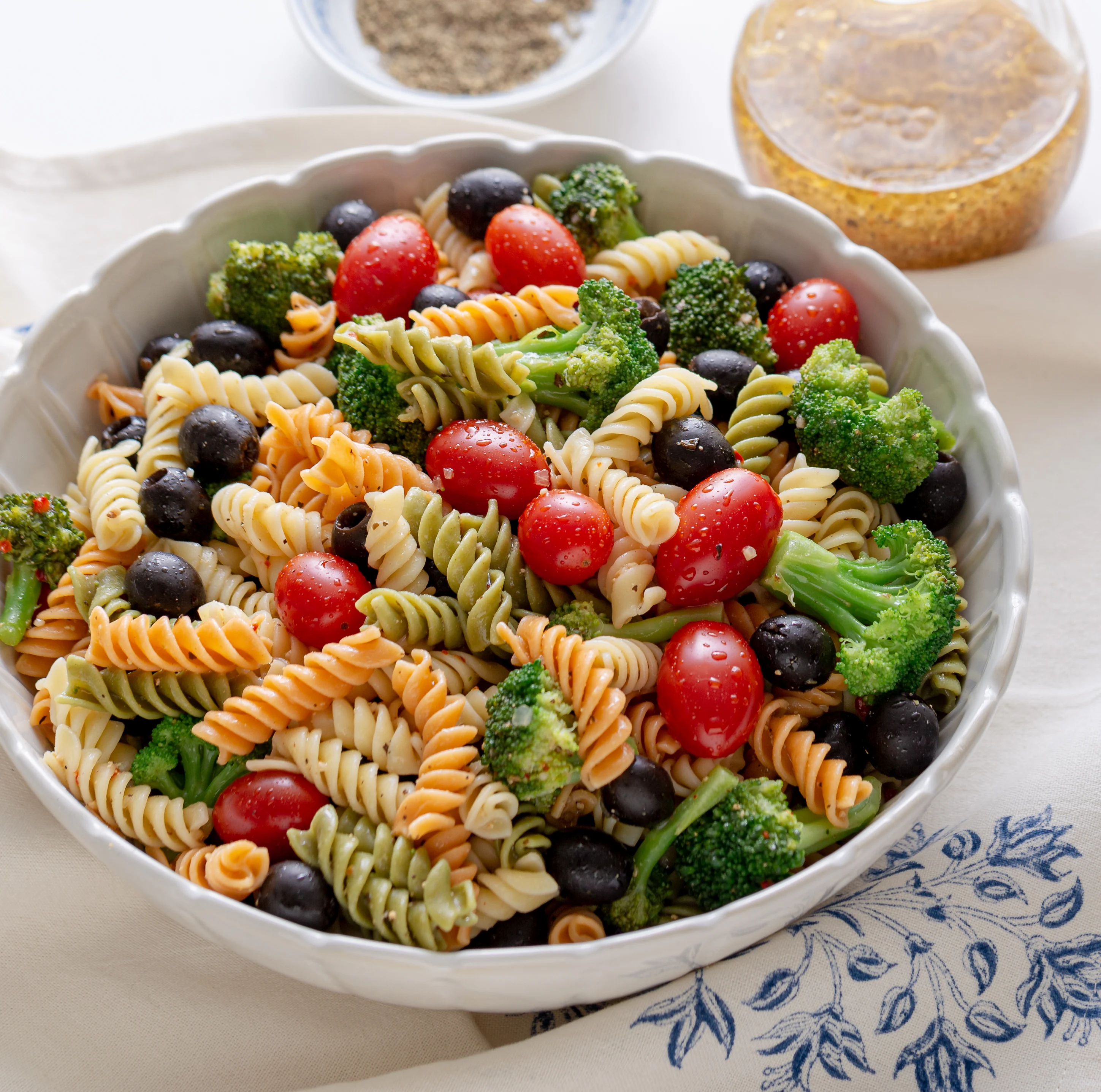 Rainbow Pasta Salad | Cooking Professionally
