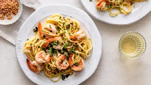 Shrimp Scampi Linguini 2