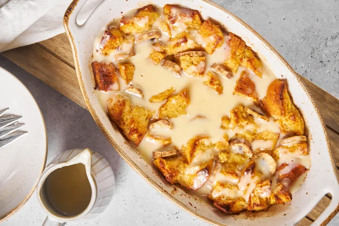 Southern Banana Bread Pudding