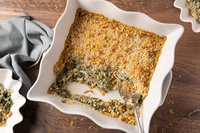 Pop-s Spinach Bake-134