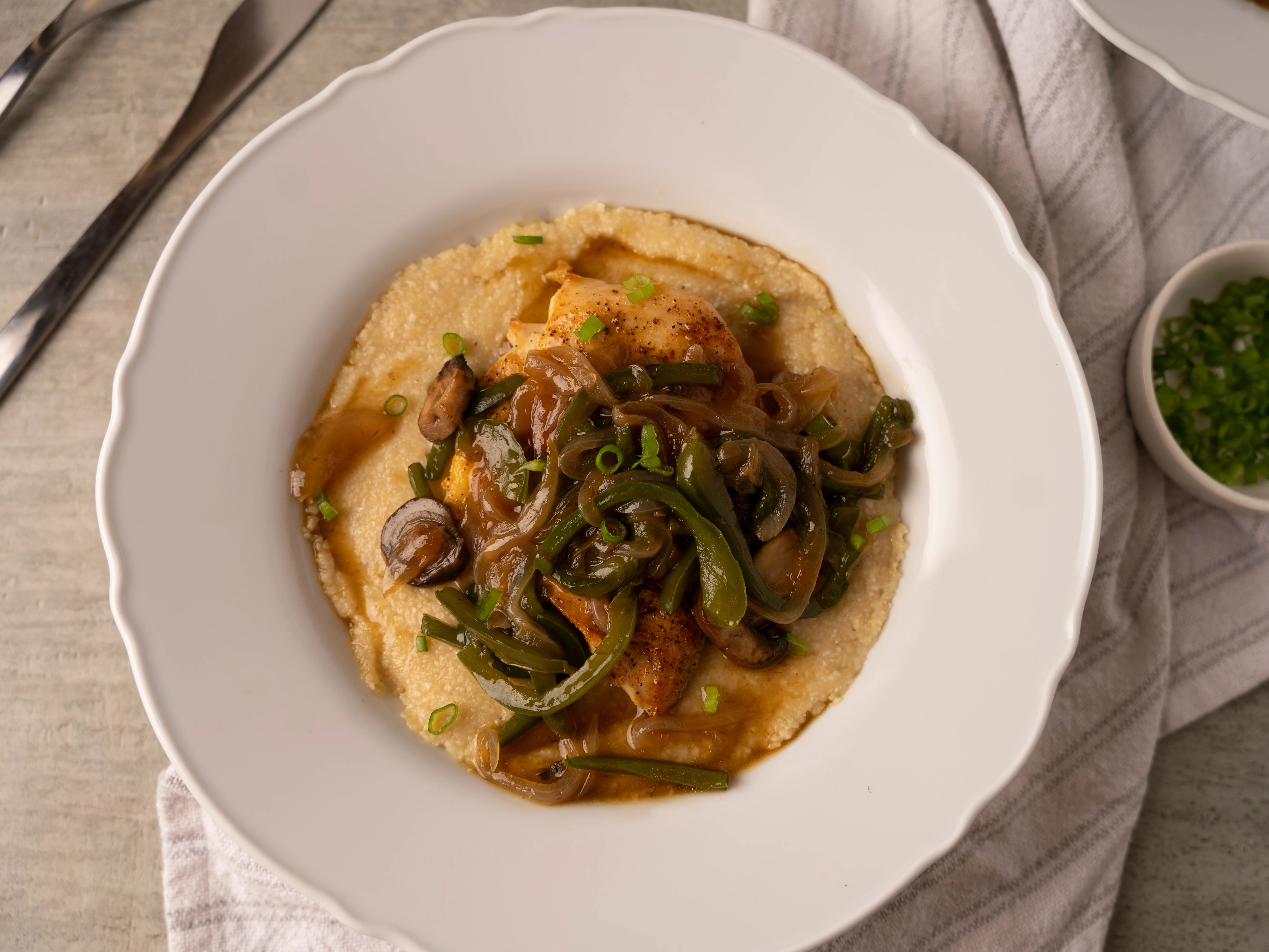 Smothered Southern Grits | Mama's Cooking