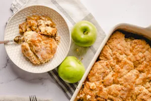 Apple Pecan Cobbler